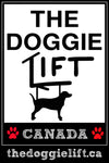 The Doggie Lift is a device to safely lift your dog for easy nail trims and grooming